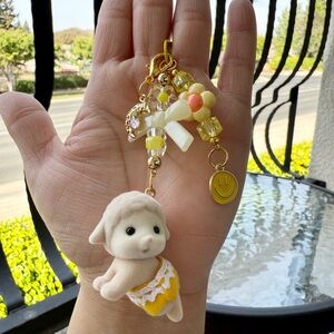 Calico Critter Junk journal Charm or Bagcharm